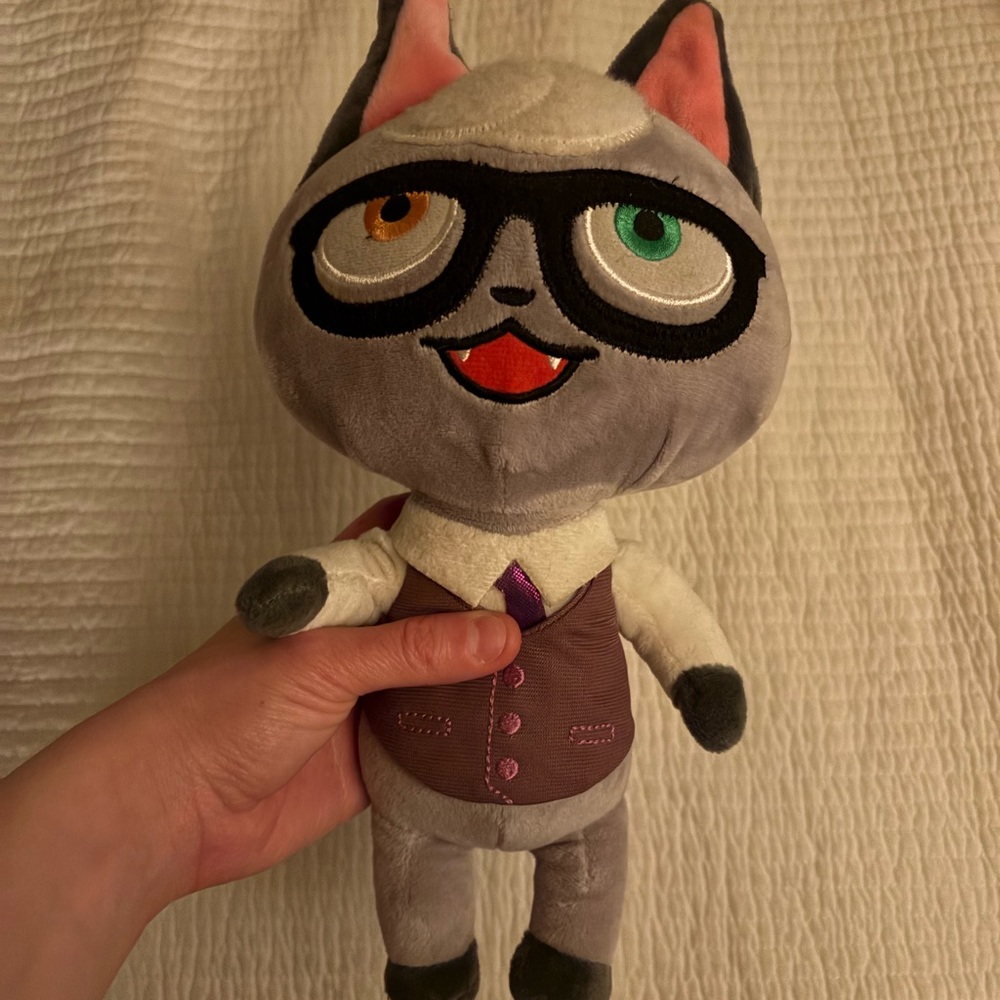 RARE || Raymond cat plush || animal crossing || Nintendo
